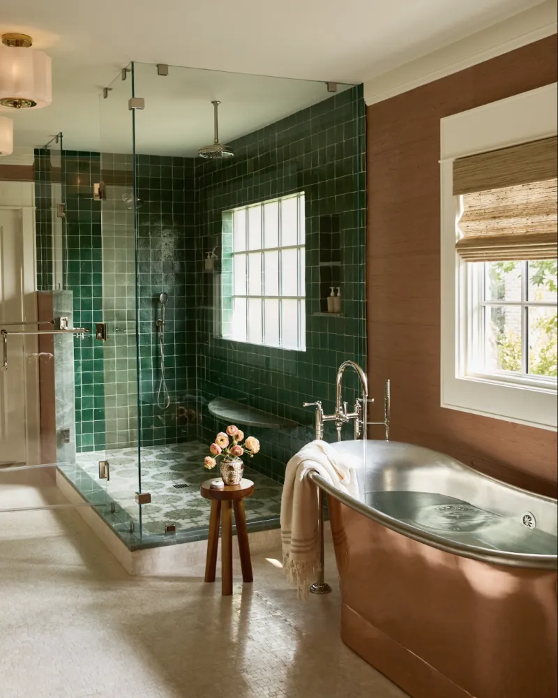 See inside this Foxcroft home's Sedona spa-inspired remodel by Georgia Street Design