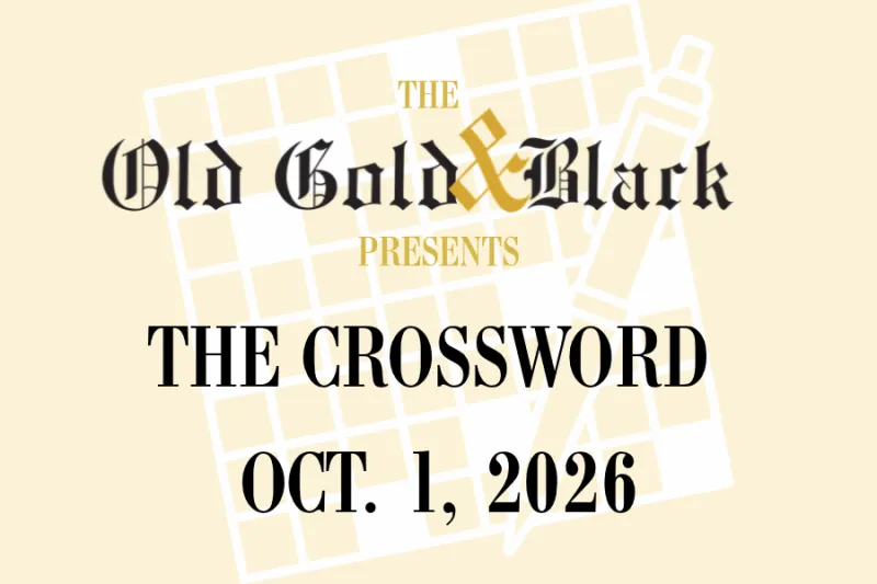 Oct. 1, 2026 print edition crossword answers