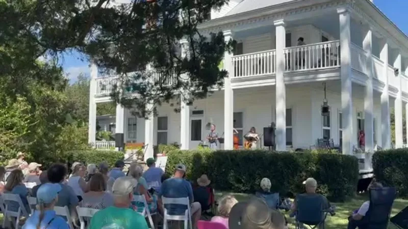 Oriental strikes a chord with Ol' Front Porch Music Festival