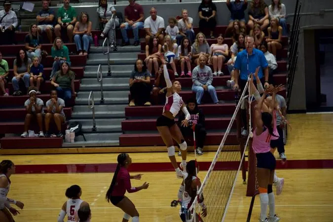 Eagles Outlast Morgan State In Five Sets In MEAC Game of the Week