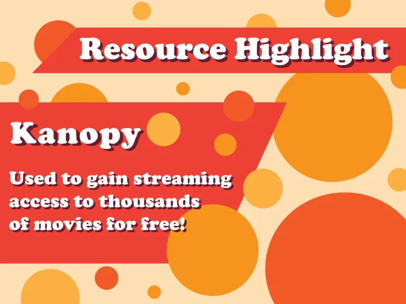 Resource Highlight: Kanopy