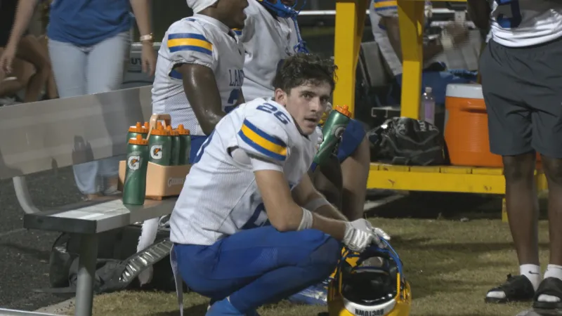 Laney runs through Topsail for conference win, 34-6