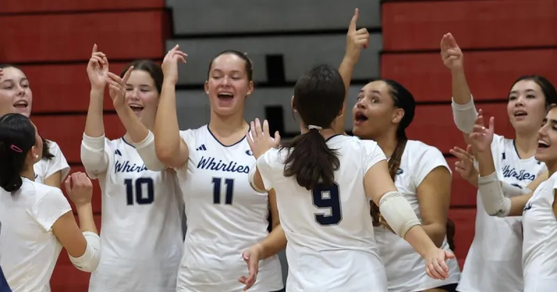 Grimsley volleyball connection overcomes Page's third set response