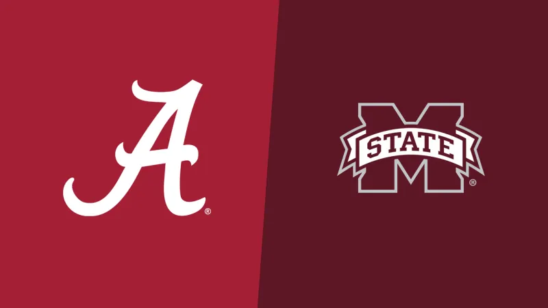 How to Watch Alabama vs. Mississippi State: TV Channel, Live Stream, Time
