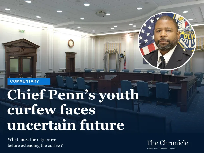 Chief Penn's youth curfew faces uncertain future