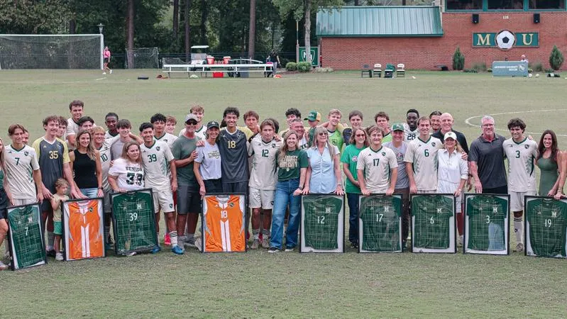 Men's Soccer Snatches Dominating Senior Day Victory Over Mary Baldwin