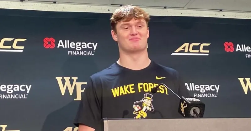 Wake's Will Loerzel and Langton Hardy talk about Wake's win over Stanford