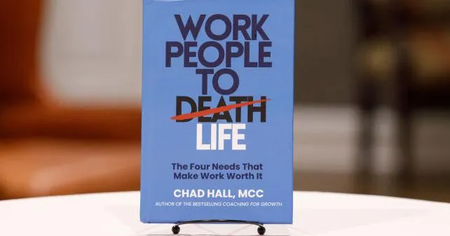 Hickory business owner launches book on making work life-giving