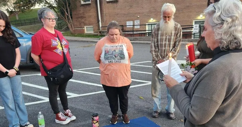 Marion community members gather to honor workers killed in 1929 strike
