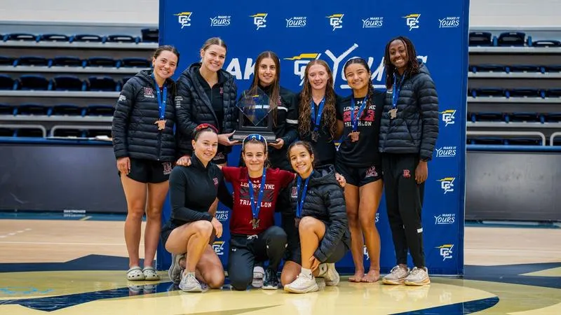 Triathlon takes second in inaugural Conference Carolinas Championship