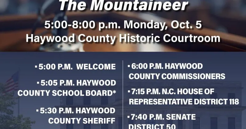 WATCH TONIGHT: Haywood County Candidate Forum