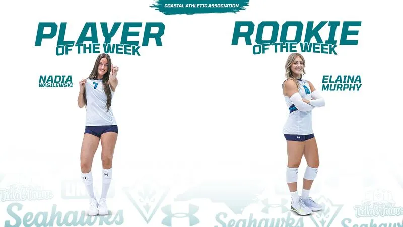 Wasilewski, Murphy Collect CAA Honors