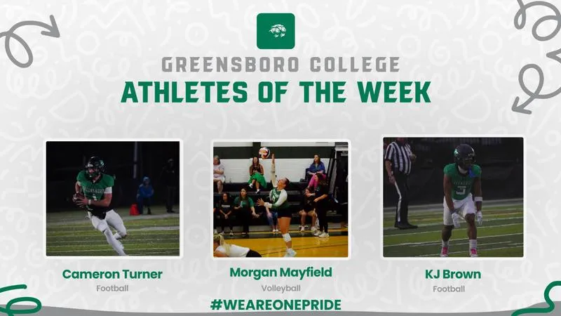 Brown, Turner, Mayfield Secure Athlete of the Week Nods