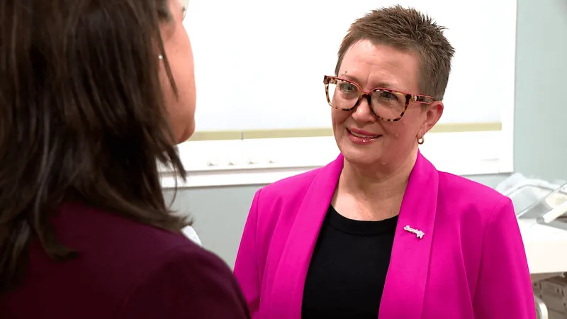 Breast cancer survivor shares her story, urges women to get screened