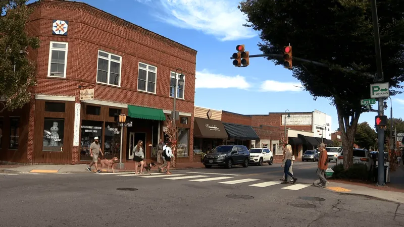Waynesville puts its best foot forward to develop new pedestrian plan