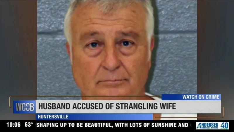 Huntersville Police: Woman dies days after being strangled by husband