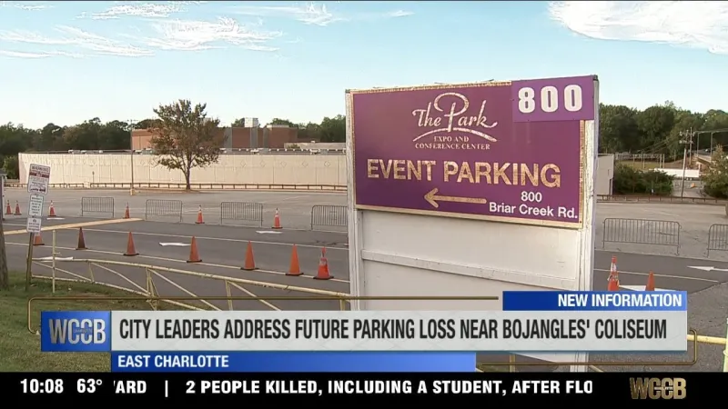 City working to get ahead of parking loss ahead of re-development near Bojangles Coliseum