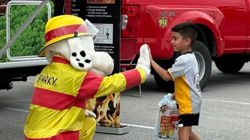 More than 900 attend Onslow Fire Prevention Week kickoff