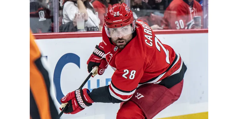 Carrier gets chance on Hurricanes' top line