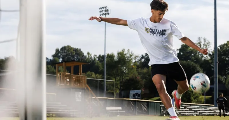 This Western Guilford sophomore leads Triad in soccer goals and points by wide margin