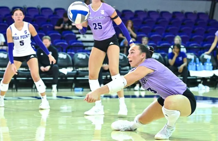 High Point Falls in Five Set Battle at College of Charleston