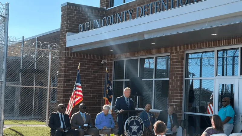 Duplin County marks opening of new detention center with ribbon-cutting ceremony