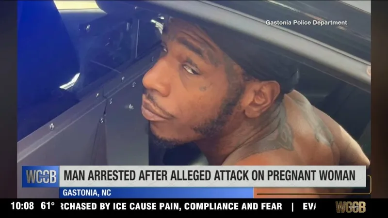 US Marshals capture man accused of attacking a pregnant woman in Gaston Co.
