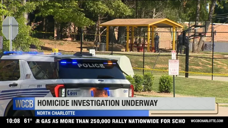 CMPD investigating deadly afternoon shooting at north Charlotte park