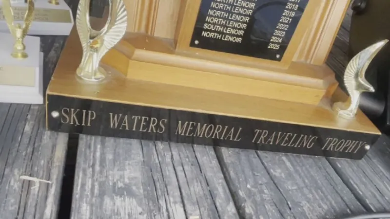 Skip Waters trophy highlights Lenoir County Fair's 39th cheerleading competition