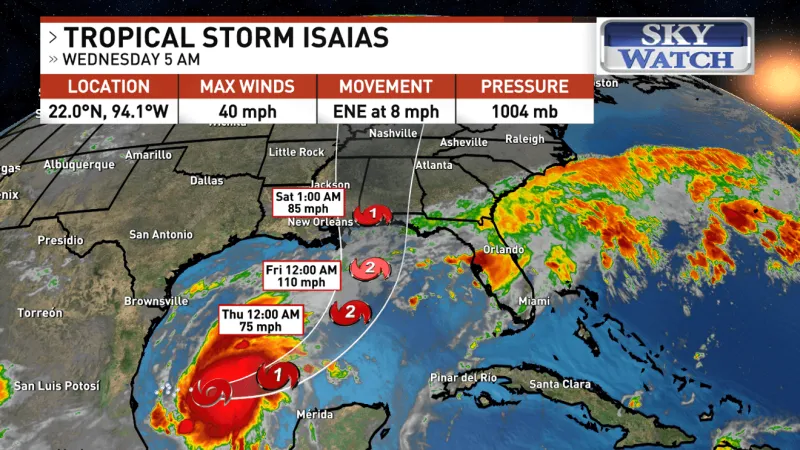 Weather Warn Days set with Isaias raising possible flooding threats in WNC