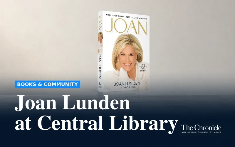 Joan Lunden brings a conversation about life beyond television to Central Library
