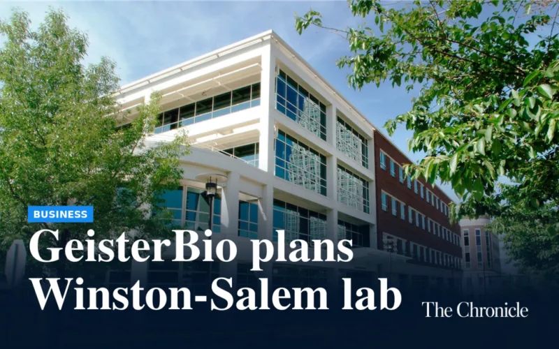 GeisterBio plans lab at Winston-Salem's Innovation Quarter