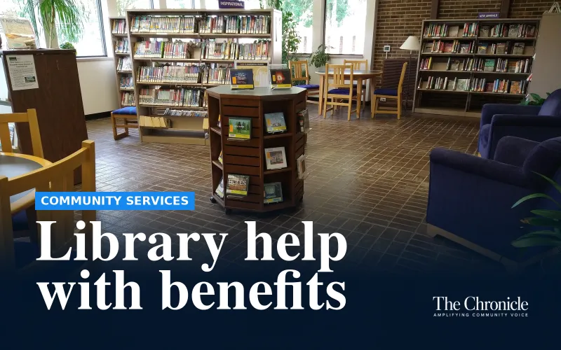 Benefits help comes to three Forsyth libraries Oct. 7--8