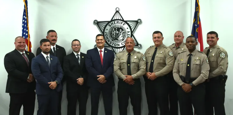 Johnston County Sheriff's Office Announces Series Of Promotions