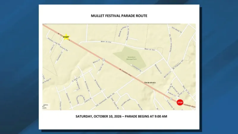 Part of N.C. 24 in Swansboro to close Saturday morning for Mullet Festival parade