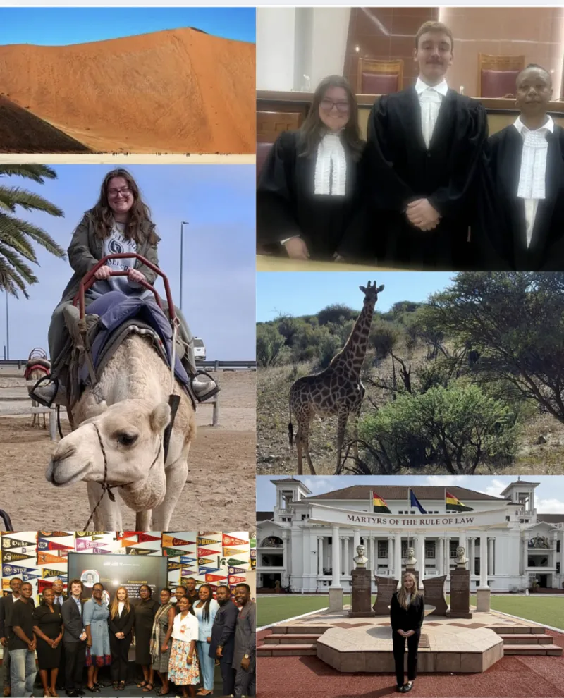Campbell Law students share African judicial fellowship experiences
