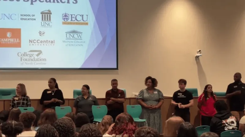 200-plus students from Onslow and Carteret gather for Future Teachers Conference