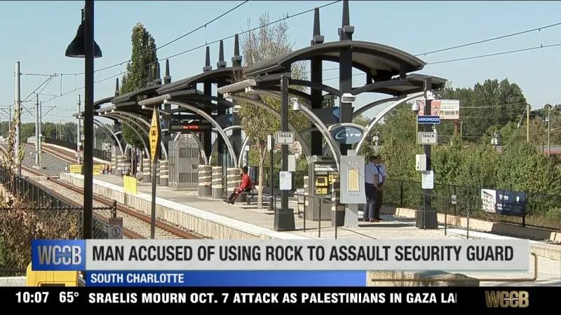 CATS security guard recovering after being attacked with a rock