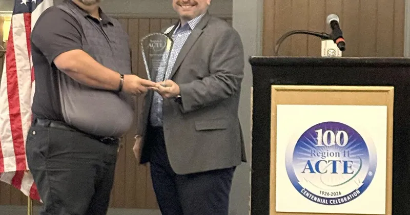 Brandon Hensley, MTCC's dean of career and technical education, wins regional award