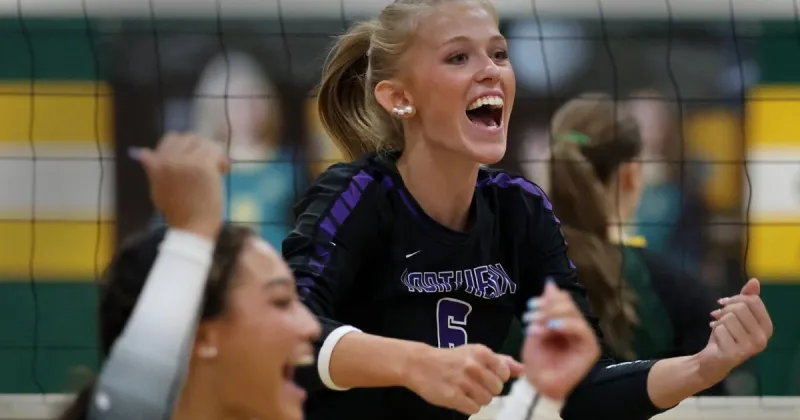 Miracle volleyball comeback last month ignites conference-title run for Northern Guilford