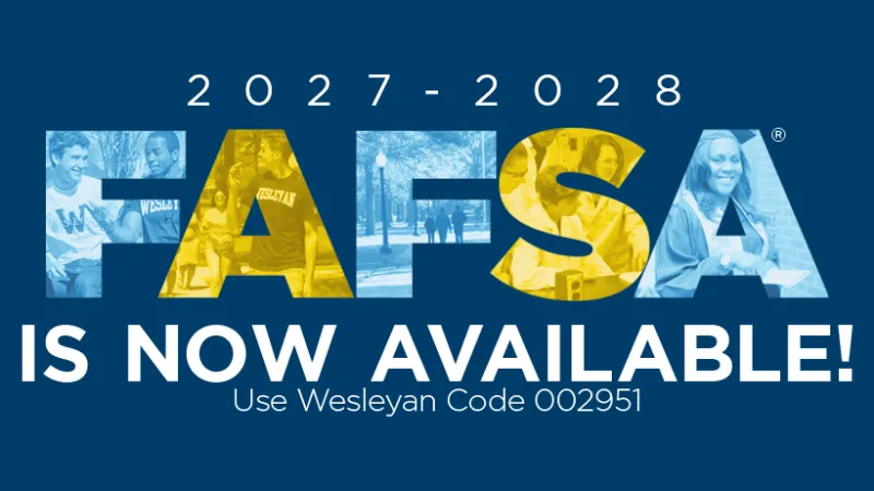 2027--28 FAFSA Available Now: Take the Next Step Toward Your Future at NC Wesleyan