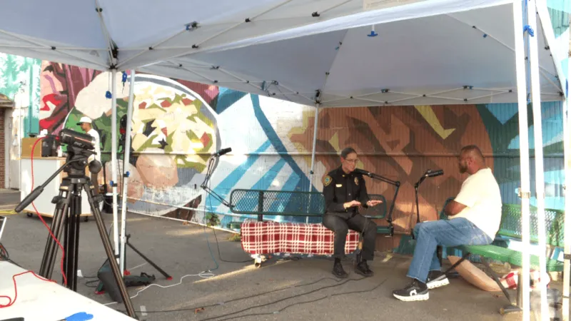 Conversations on a Bench brings 24-hour homelessness dialogue to Asheville