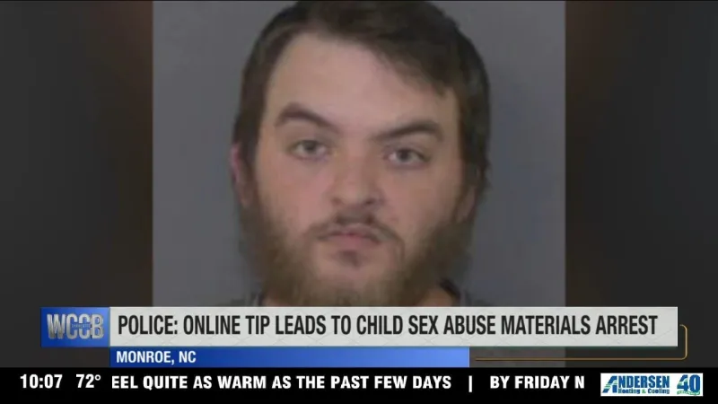 Police: Monroe man arrested after downloading, sharing child sexual abuse materials