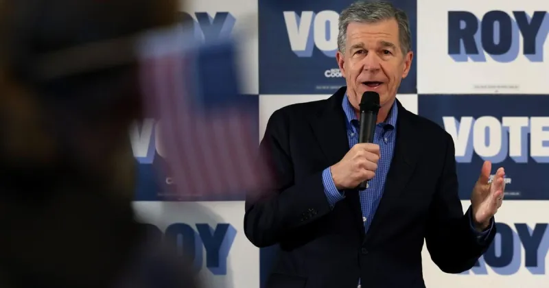 Leading in polls, Roy Cooper tells supporters Senate race is far from over