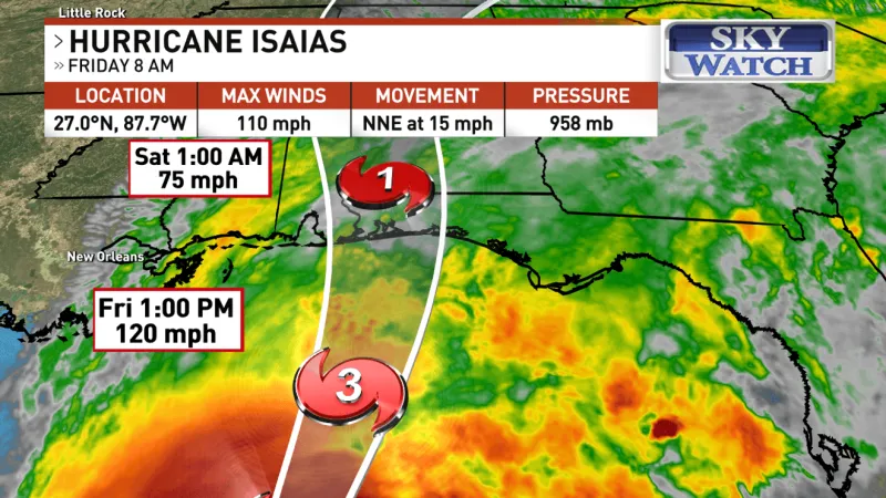 Isaias now a Category 3 hurricane, will have limited impacts in WNC
