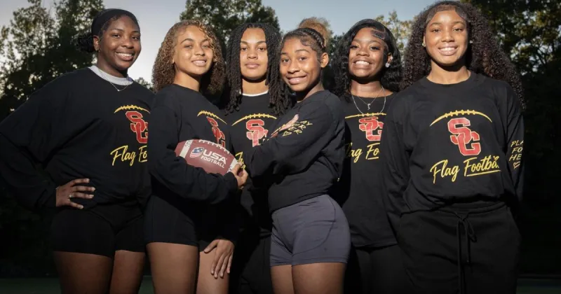 'A light that comes out of darkness': Southern girls flag honors late coach