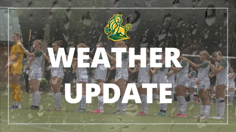 Weekend Weather Moves Up Women's Soccer