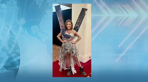 Benson 12-Year-Old Carries 'Never Forget' Message To New York Fashion Week