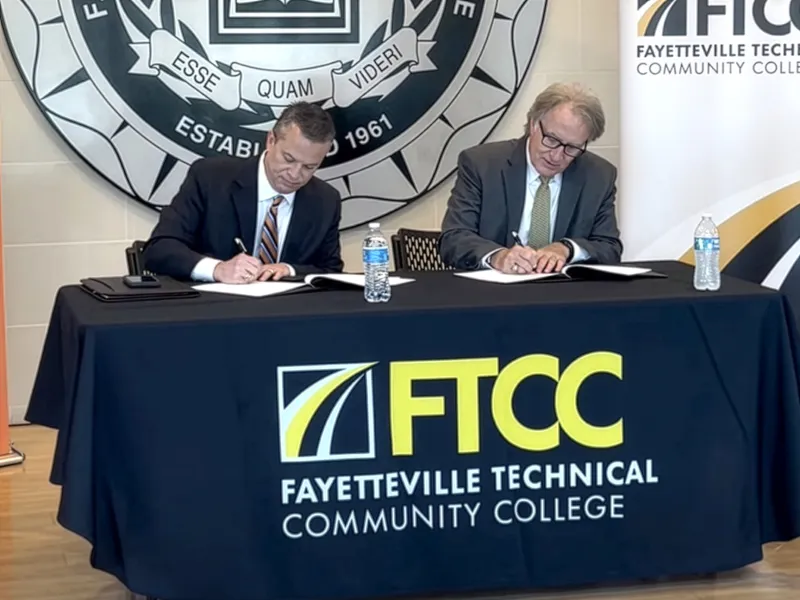 Campbell, Fayetteville Tech sign 'clear transfer pathway' agreement