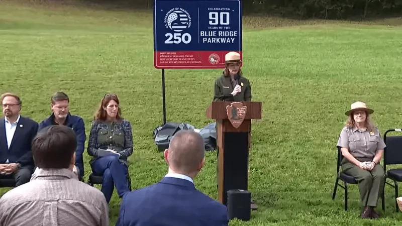 Government, park officials celebrate Helene recovery on Blue Ridge Parkway